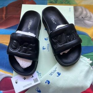 Off-White Black Slides